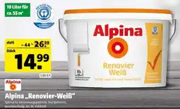 Hagebau Alpina „Renovier-Weiß“ Angebot