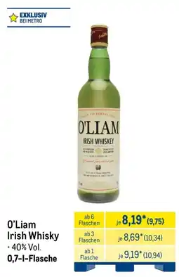 METRO O'Liam Irish Whisky Angebot