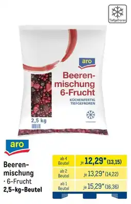 METRO aro Beeren-mischung 6-Frucht Angebot