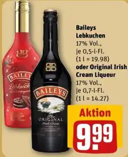 REWE Baileys Original Irish Cream Liqueur Angebot