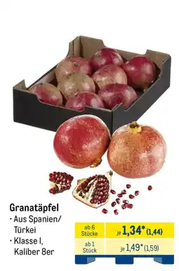 METRO Granatäpfel Angebot