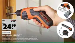 Hagebau Akku-Schrauber ,CS3651LC™ BLACK+DECKER Angebot
