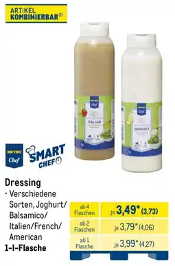 METRO SMART CHEF Dressing Angebot