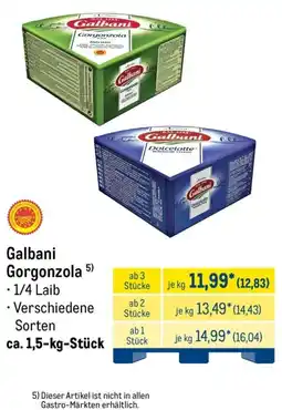 METRO Galbani Gorgonzola Angebot