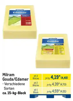 METRO Milram Gouda/Edamer Angebot