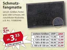 Sonderpreis Baumarkt Schmutzfangmatte Angebot