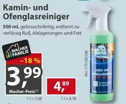Sonderpreis Baumarkt Kamin- und Ofenglasreiniger Angebot