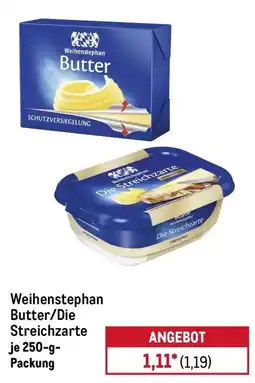 METRO Weihenstephan Butter/Die Streichzarte Angebot