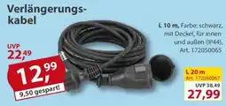 Sonderpreis Baumarkt Verlängerungskabel Angebot
