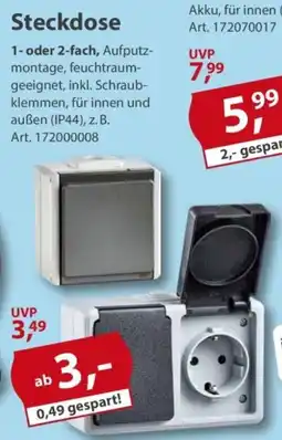 Sonderpreis Baumarkt Steckdose Angebot
