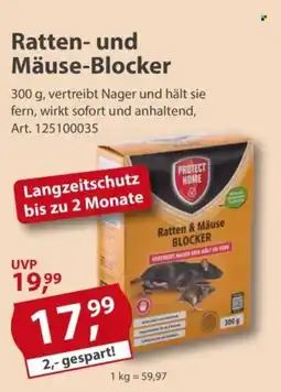 Sonderpreis Baumarkt Protect Home Ratten- und Mäuse-Blocker Angebot