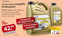 Sonderpreis Baumarkt FISHBULL hochwertiges Longlife-III-Motoröl Angebot