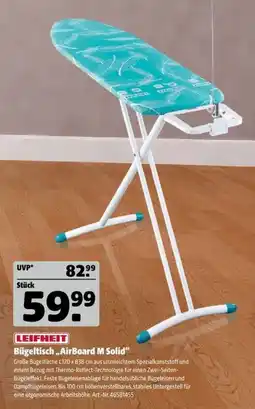 Hagebau LEIFHEIT Bügeltisch „AirBoard M Solid“ Angebot