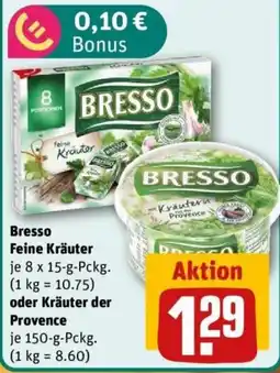 REWE Bresso Feine Kräuter Angebot