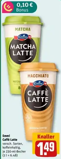 REWE Emmi Caffè Latte Angebot