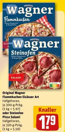 REWE Original Wagner Flammkuchen Angebot