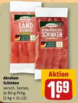 REWE Abraham Schinken Angebot