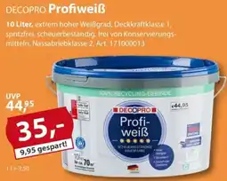 Sonderpreis Baumarkt DECOPRO Profiweiß Angebot