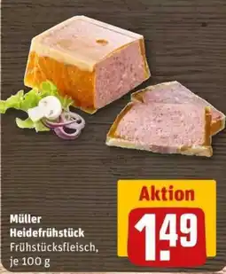 REWE Müller Heidefrühstück Frühstücksfleisch Angebot