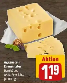 REWE Aggenstein Emmentaler Hartkäse Angebot