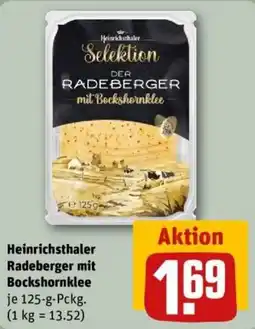 REWE Heinrichthaler Radeberger mit Bockshornklee Angebot