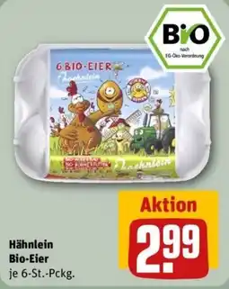 REWE Hähnlein Bio-Eier Angebot