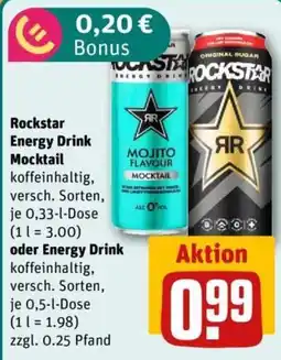 REWE Rockstar Energy Drink Angebot