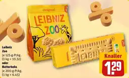 REWE Leibniz Zoo Angebot
