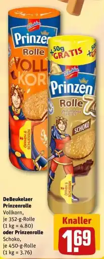 REWE DeBeukelaer Prinzenrolle Vollkorn Angebot