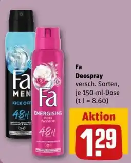 REWE Fa Deospray Angebot