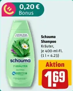 REWE Schauma Shampoo Kräuter Angebot