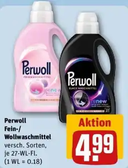 REWE Perwoll Fein-/Wollwaschmittel Angebot