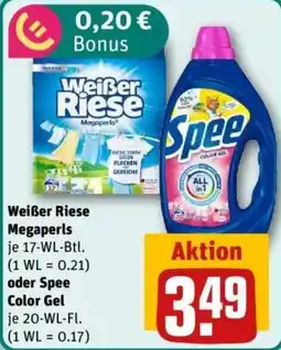 REWE Weißer Riese Megaperls Angebot