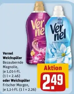 REWE Vernel Weichspüler Angebot