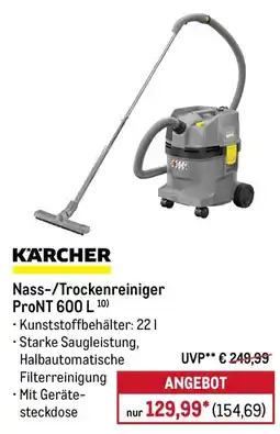 METRO KÄRCHER Nass-/Trockenreiniger ProNT 600 L Angebot
