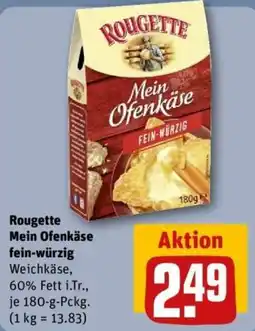 REWE Rougette Mein Ofenkäse fein-würzig Angebot