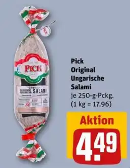 REWE Pick Original Ungarische Salami Angebot