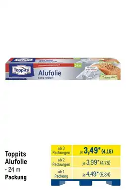 METRO Toppits Alu folie Angebot