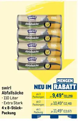 METRO swirl Abfallsäcke Angebot
