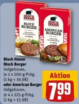 REWE Block House Block Burger Angebot