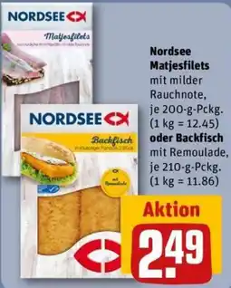REWE Nordsee Matjesfilets Angebot