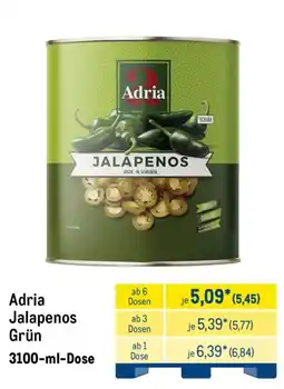 METRO Adria Jalapenos Grün Angebot
