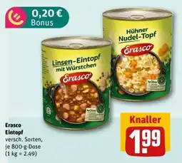 REWE Erasco Eintopf Angebot