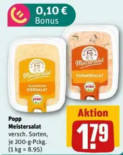REWE Popp Meistersalat Angebot