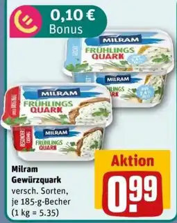 REWE Milram Gewürzquark Angebot