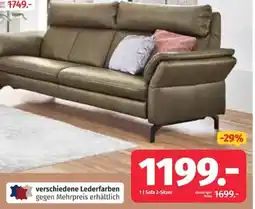 Segmüller Sofa 2-Sitzer Angebot