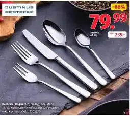 Segmüller JUSTINUS Besteck "Baguette" Angebot