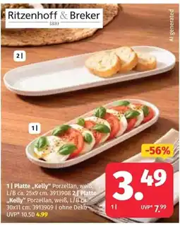 Segmüller Ritzenhoff & Breker Platte „Kelly“ Angebot
