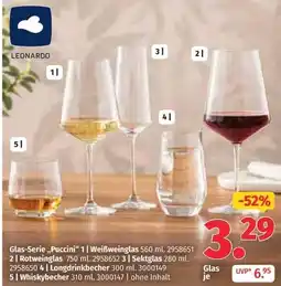Segmüller Leonardo Glas-Serie ,,Puccini" Angebot