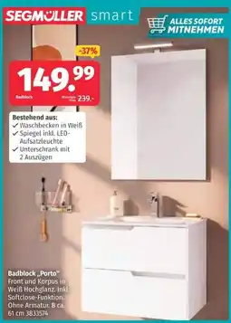 Segmüller SEGMÜLLER smart Badblock „Porto“ Angebot